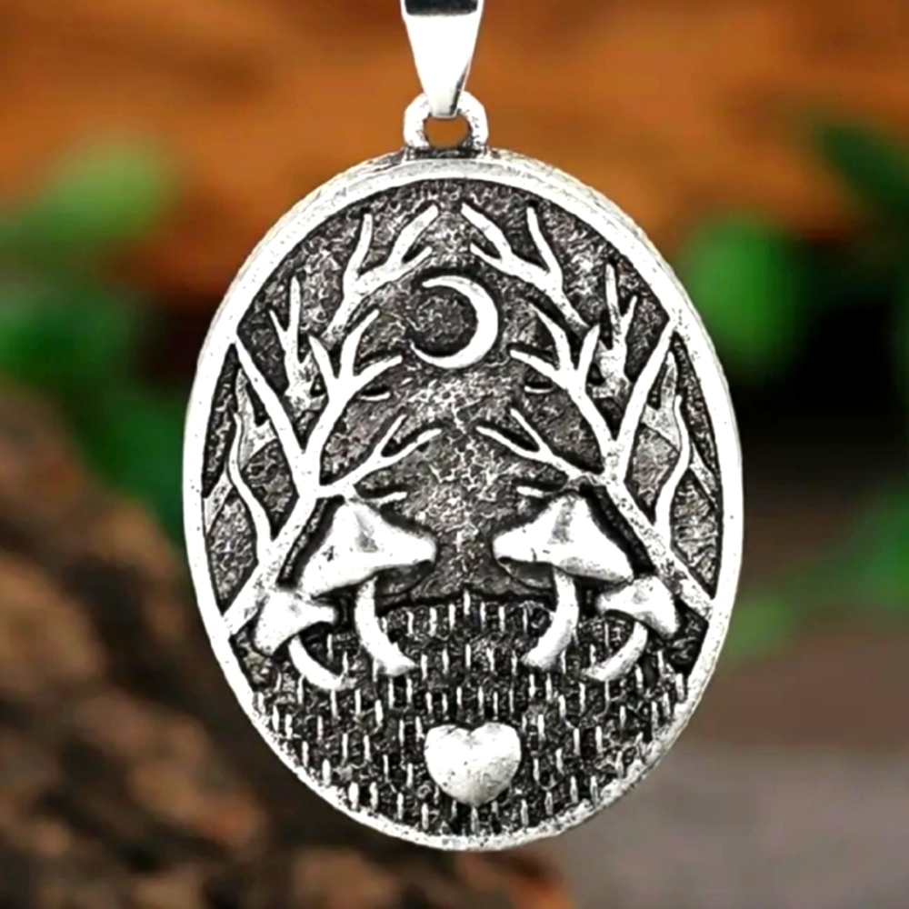 Pine Witch Moon Necklace NWOT